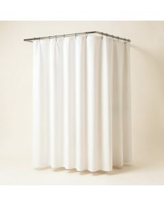 Falko Hotel Weight Plastic Solid Shower Curtain Liner (synthetic illustration; no displayed measurements)