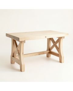Cliff Bend Empty Workshop Workbench - Beige (synthetic illustration; no displayed measurements)