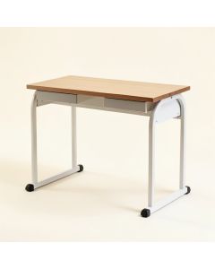Geometry Blocking Desk (synthetic illustration; no displayed measurements)