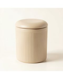 Maple Canyon Storage Canister With Lid - Beige (synthetic illustration; no displayed measurements)