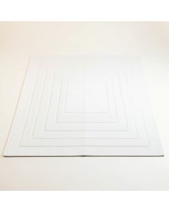 Hill Branch Rectangular Outdoor Rug - White (synthetic illustration; no displayed measurements)