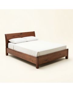 Harney Solid Wood Low Profile Platform Bed (synthetic illustration; no displayed measurements)