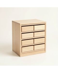 Summit Crossing Small-Parts Storage Drawer Cabinet - Beige (synthetic illustration; no displayed measurements)