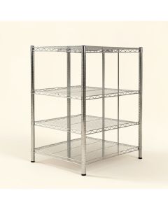 60 '' H X 24 '' W X 14 '' D 5-Shelf Wire Shelving With Liners (synthetic illustration; no displayed measurements)