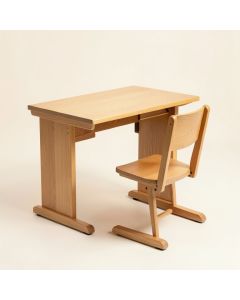 Adjustable Student Desk And Chair Kit Children Learning Table Chair Set Students Writing Table (synthetic illustration; no displayed measurements)