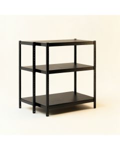 Linden Canyon Desktop Shelving Unit - Black (synthetic illustration; no displayed measurements)