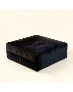Cielito 78.1 '' Velvet Square Arm Sleeper (synthetic illustration; no displayed measurements)