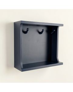 Lake Canyon Wall-Mounted Entryway Organizer Shelf - Navy (synthetic illustration; no displayed measurements)