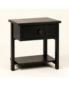 Linden Bend Nightstand - Black (synthetic illustration; no displayed measurements)