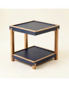 Juniper Bluff Empty Coffee-Station Organizer - Navy (synthetic illustration; no displayed measurements)