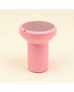 Pink Solar Powered Pathway Light (synthetic illustration; no displayed measurements)