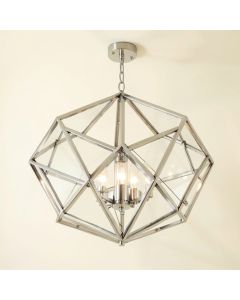 Whisnant 6 - Light Unique / Statement Geometric Chandelier (synthetic illustration; no displayed measurements)