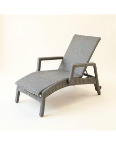 Rowan Crossing Outdoor Lounge Chair - Gray (synthetic illustration; no displayed measurements)