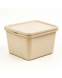 Aspen Bridge Closed Outdoor Storage Box - Beige (synthetic illustration; no displayed measurements)