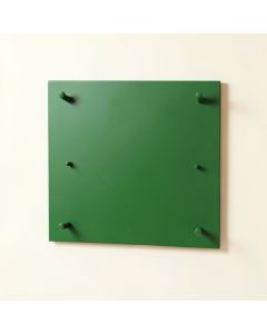 Meadow Bend Empty Wall-Mounted Tool Organizer Panel - Green (synthetic illustration; no displayed measurements)