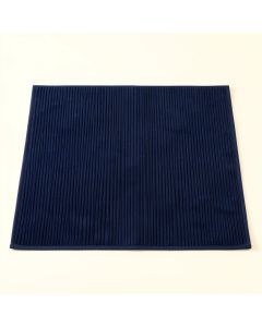 Linden Falls Bath Mat - Navy (synthetic illustration; no displayed measurements)