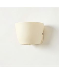 Field Dale Wall Sconce Mounted On A Plain Wall - Cream (synthetic illustration; no displayed measurements)