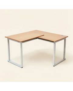 Afanasii L-Shape Desk (synthetic illustration; no displayed measurements)