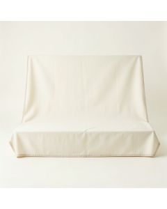 Bay Dale Flat Bed Sheet - Cream (synthetic illustration; no displayed measurements)