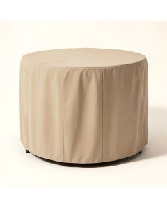 Round Water Resistant Patio Dining Set Cover (synthetic illustration; no displayed measurements)