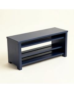 Briar Bend Shoe Storage Bench - Navy (synthetic illustration; no displayed measurements)