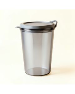 Dune Crest Storage Canister With Lid - Gray (synthetic illustration; no displayed measurements)