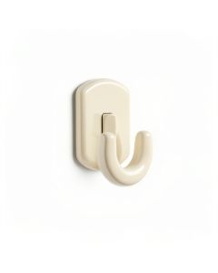 Field Bluff Wall-Mounted Robe Hook - Ivory (synthetic illustration; no displayed measurements)