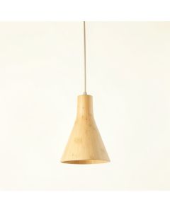 Wren Bluff Pendant Light Suspended From One Plain Cable - Ivory (synthetic illustration; no displayed measurements)