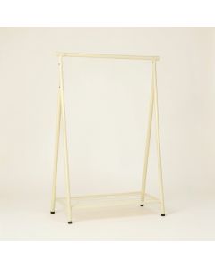 Harbor Arc Empty Garment Rack - Cream (synthetic illustration; no displayed measurements)