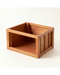 Cliff Arc Empty Furniture-Style Pet Crate (synthetic illustration; no displayed measurements)