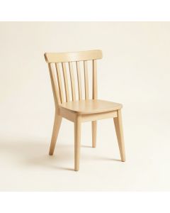 Glen Bend Small Chair - Beige (synthetic illustration; no displayed measurements)