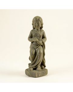 Reflection Reader Garden Girl Statue (synthetic illustration; no displayed measurements)