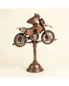 Winterbourne Down Dirt Bike Motorcycle Weathervane (synthetic illustration; no displayed measurements)