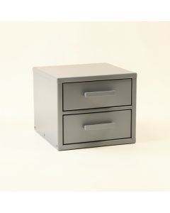 Dawn Bend Small-Parts Storage Drawer Cabinet - Gray (synthetic illustration; no displayed measurements)