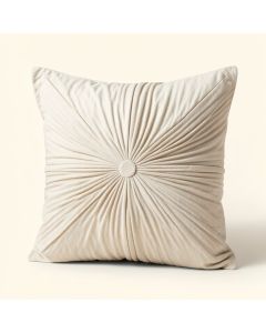 Kadyn Pleated Square Throw Pillow (synthetic illustration; no displayed measurements)