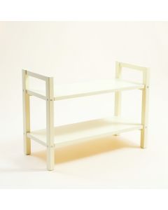 Ash Branch Empty Countertop Canister Rack - Ivory (synthetic illustration; no displayed measurements)