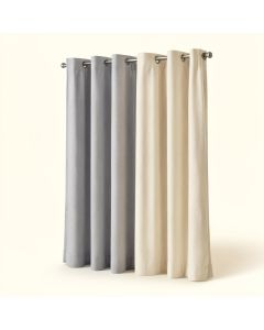 Schwerin Geometric Sheer Grommet Curtain Panels (synthetic illustration; no displayed measurements)