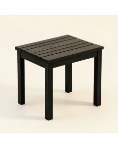 Elm Canyon Compact Balcony Table - Black (synthetic illustration; no displayed measurements)