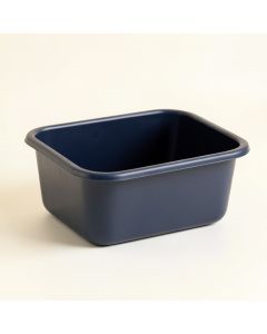 Juniper Arc Empty Storage Basket - Navy (synthetic illustration; no displayed measurements)
