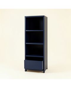 Summit Brook Narrow Cubby Tower - Navy (synthetic illustration; no displayed measurements)