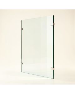 41 '' X 78 '' Frameless Fixed Glass Panel (synthetic illustration; no displayed measurements)