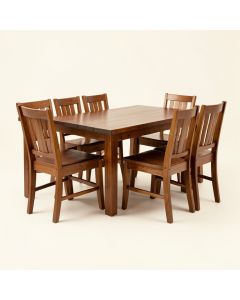 Villani 5 - Piece Drop Leaf Solid Wood Dining Set (synthetic illustration; no displayed measurements)