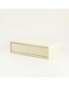 Glen Canyon Desktop Monitor Riser - Ivory (synthetic illustration; no displayed measurements)