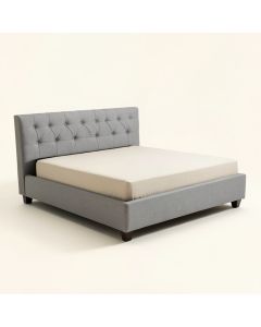 Drusilla Tufted Upholstered Low Profile Standard Bed (synthetic illustration; no displayed measurements)