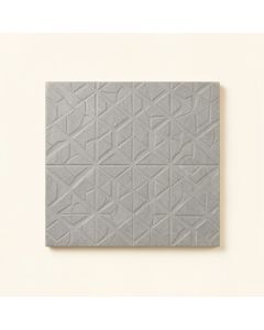 Hazel Arc Uninstalled Square Decorative Tile - Gray (synthetic illustration; no displayed measurements)