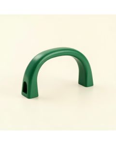 Stone Bend Cabinet Handle Without Packaging - Green (synthetic illustration; no displayed measurements)
