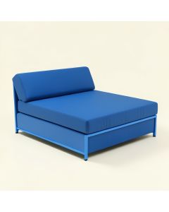 47 '' Armless Sofa Bed (synthetic illustration; no displayed measurements)