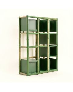 Olive Bend Empty Vertical Garden Frame - Green (synthetic illustration; no displayed measurements)