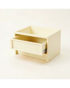 Vale Canyon Small-Parts Storage Drawer Cabinet - Ivory (synthetic illustration; no displayed measurements)