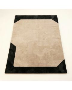 Chad Beige/Black Area Rug (synthetic illustration; no displayed measurements)